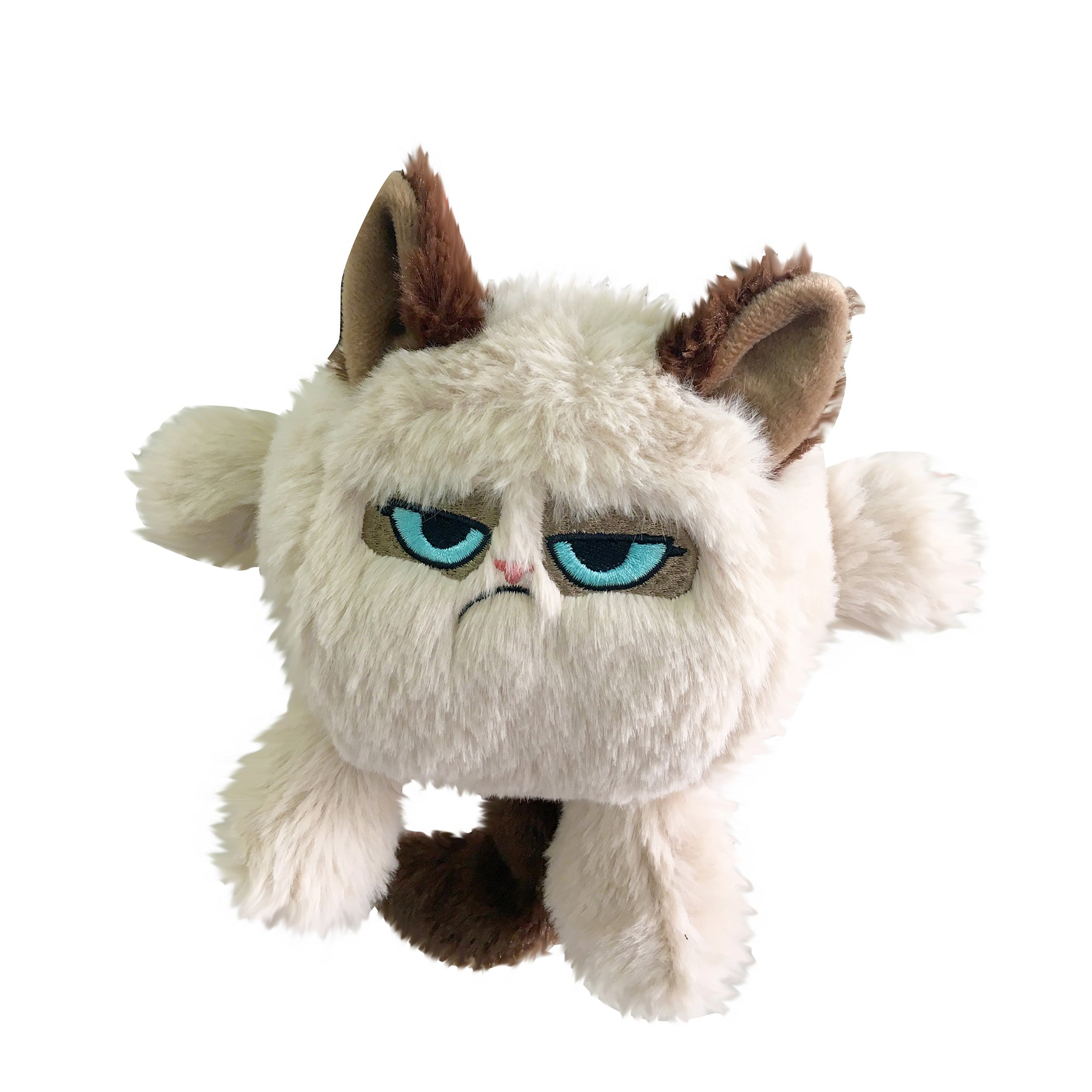 Grumpy Cat Head Toy for dogs and pet-parent routines
