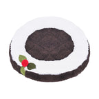Christmas Pudding Snuggle Bed for dogs and pet-parent routines