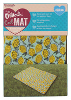 Rosewood Lemon Print Rectangular Pet Cool Mat