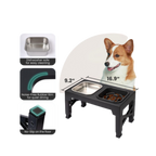 Raised Feeding Station Pro for Daily Dog Feeding
