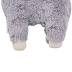 Luxury Grey Plush Llama