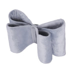 Velvet Silver Bow