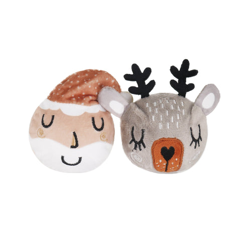 Christmas Character Plush Tennis Balls for dogs and pet-parent routines