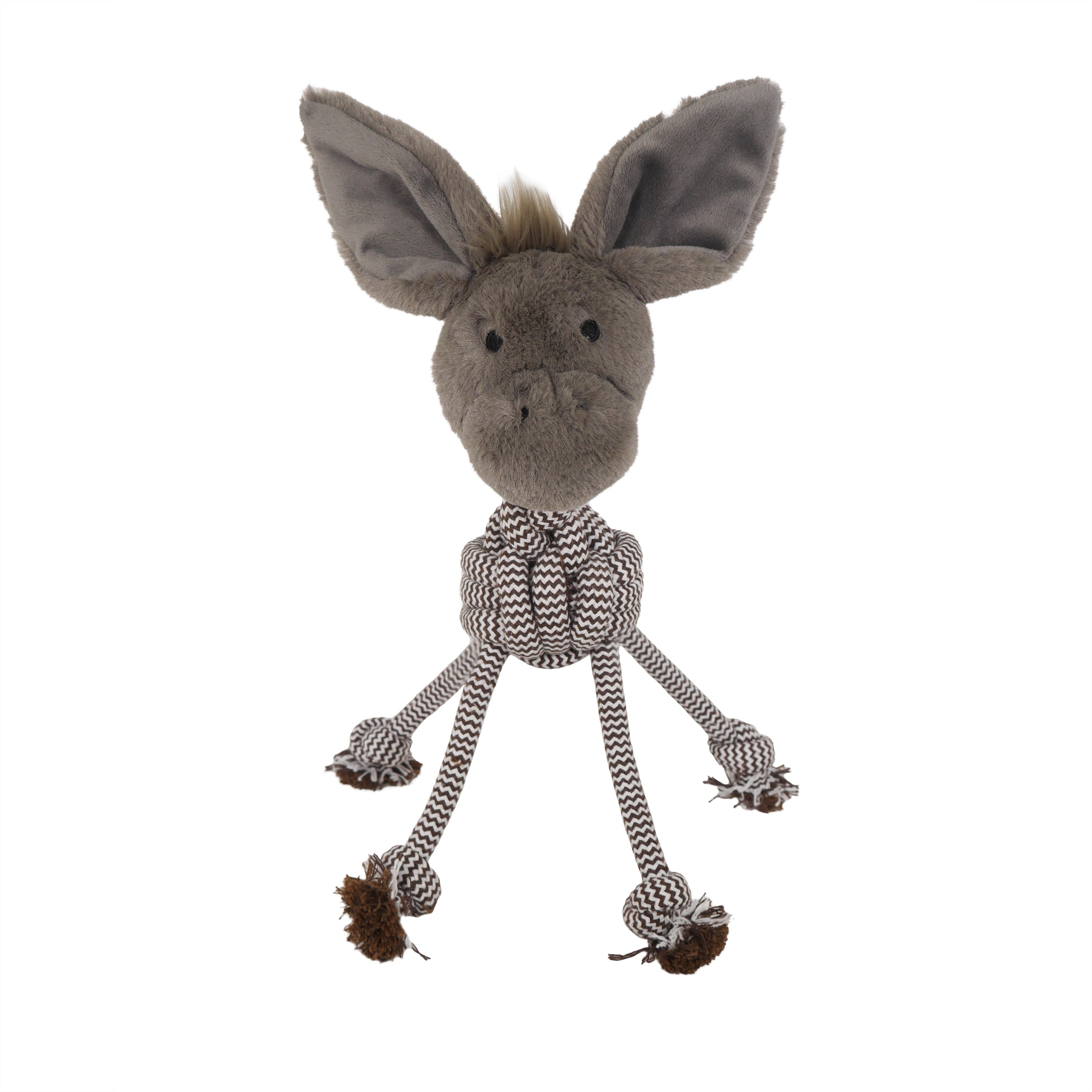Festive Rope Donkey for dogs and pet-parent routines