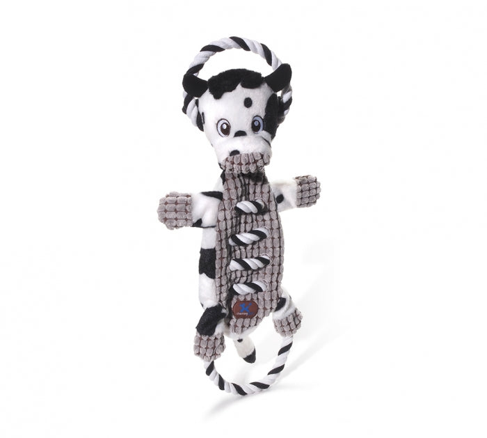 Outward Hound Ropes-A-Go-Go Cow for dogs and pet-parent routines