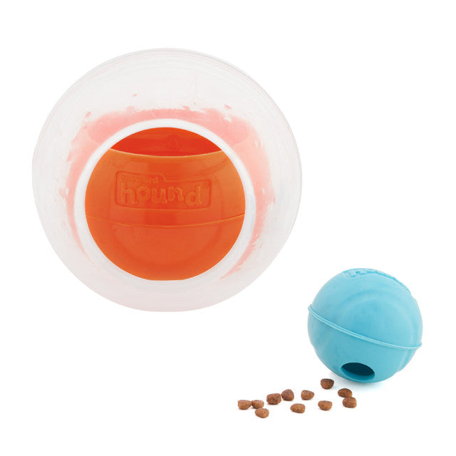 Nina Ottosson Dog Rumble Puzzle - Topsy Treat Toy for dogs and pet-parent routines