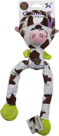 Thunda Tugga Leggy Cow Plush & Squeaky Dog Tug Toy for dogs and pet-parent routines