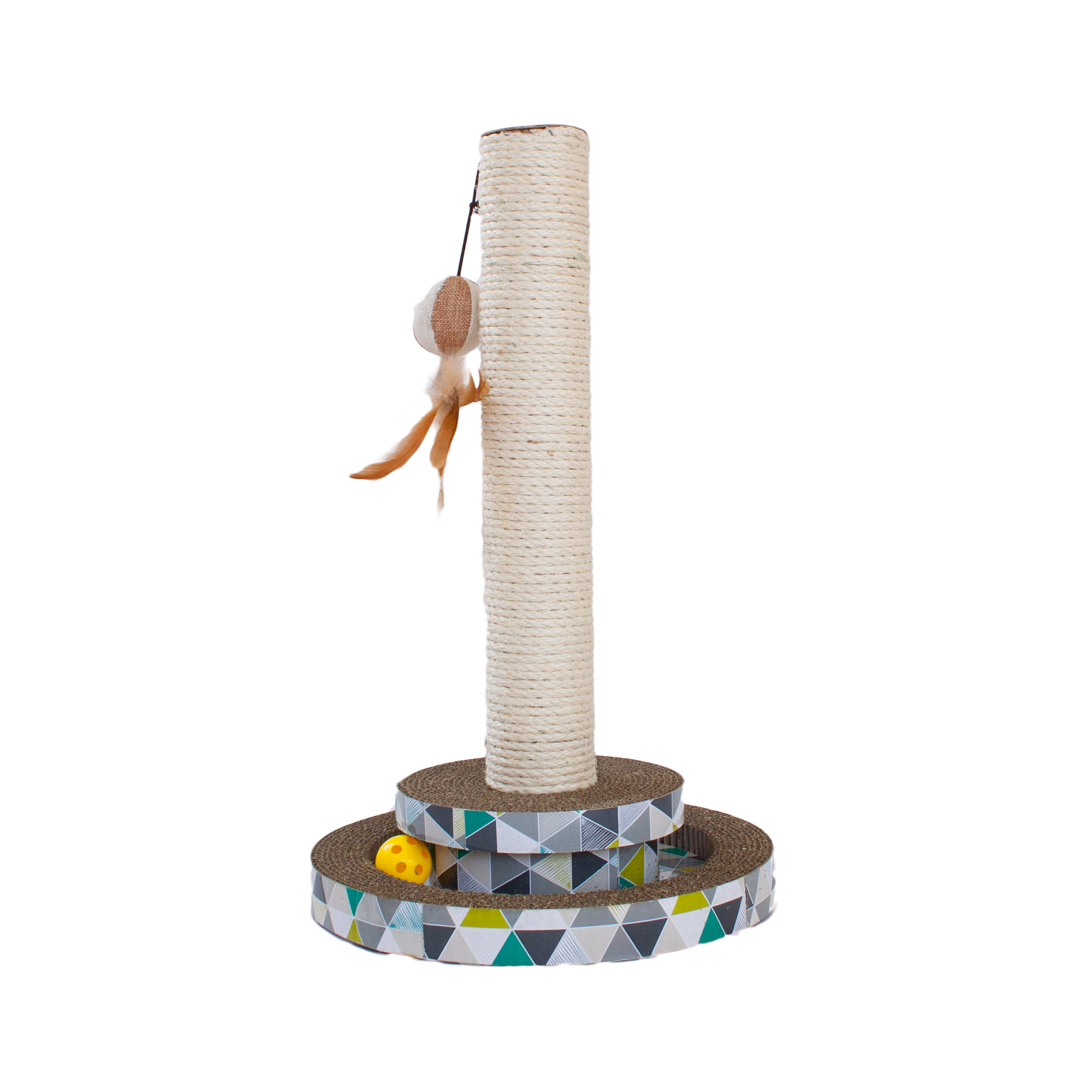 Petstages Scratch and Play Tower Track - 02/2024 for dogs and pet-parent routines