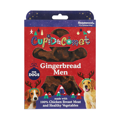 Gingerbread Men Treat Gift Box Dog 160g for dogs and pet-parent routines