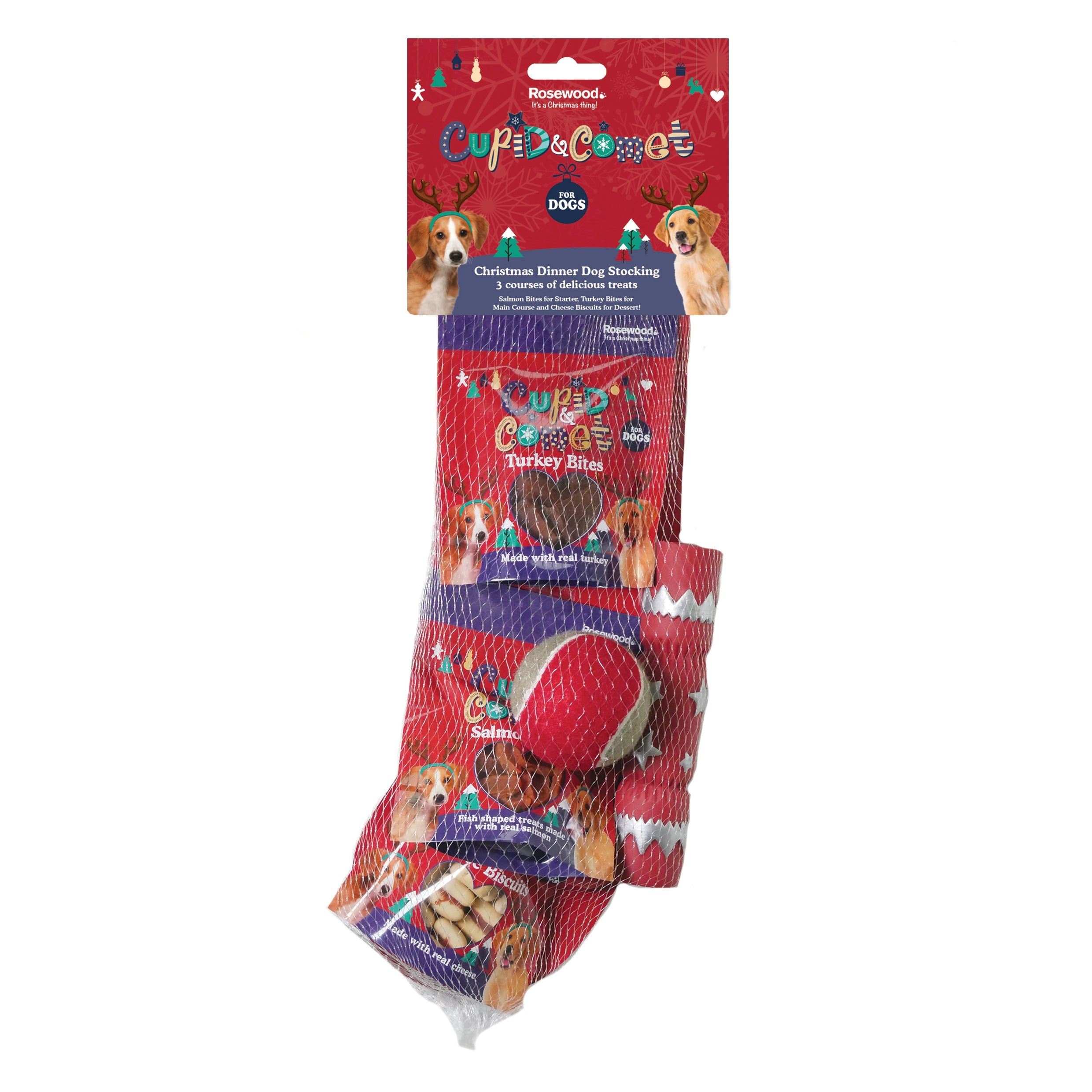 Christmas Dinner Dog Stocking for dogs and pet-parent routines