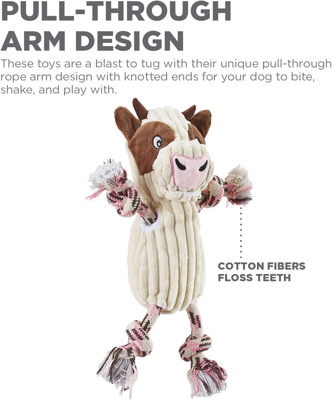 CPD016_Charming Pet_Ranch Roperz Cow
