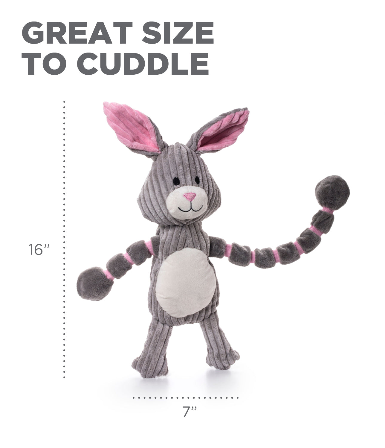 Outward Hound Thunder Tuggerz Bunny