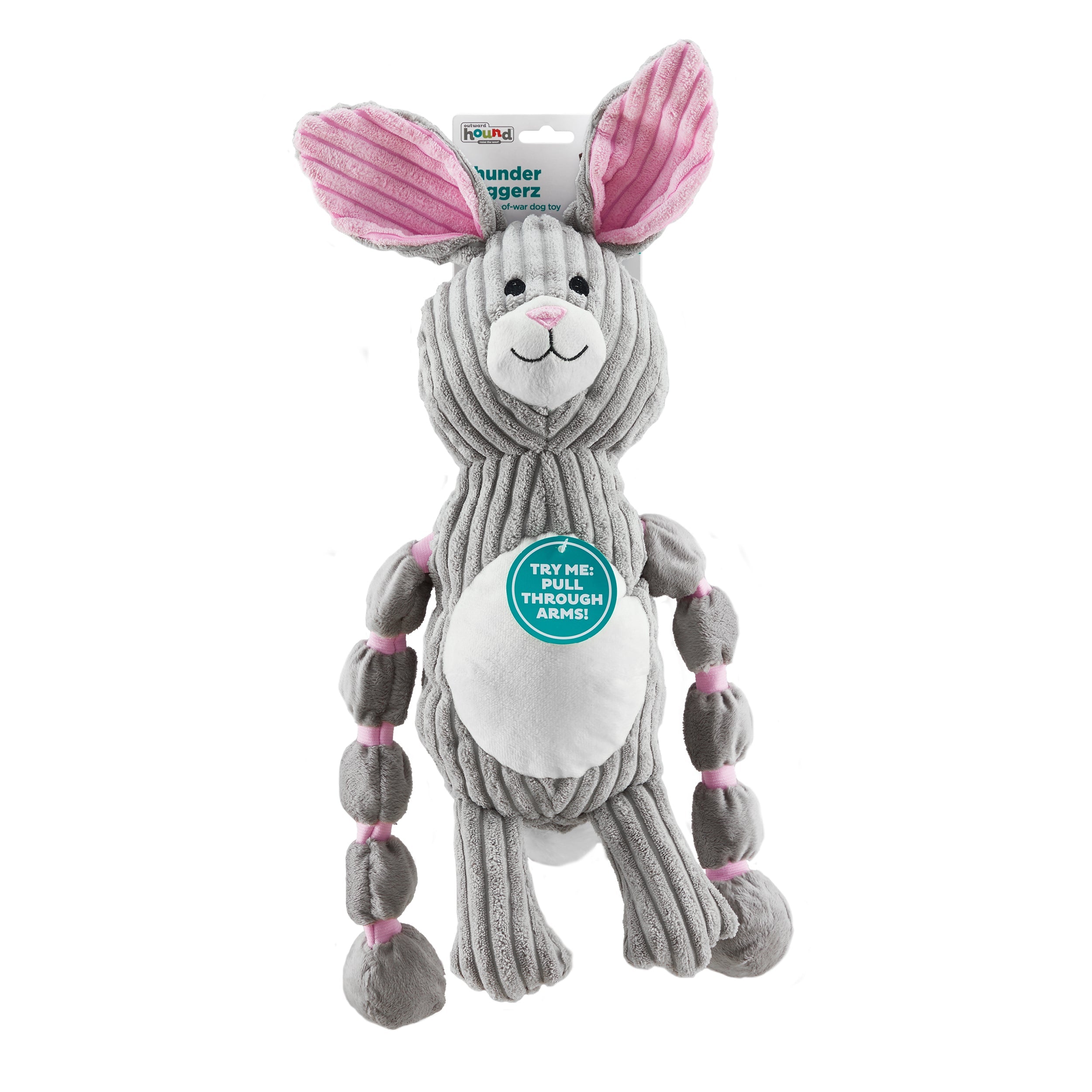 Outward Hound Thunder Tuggerz Bunny