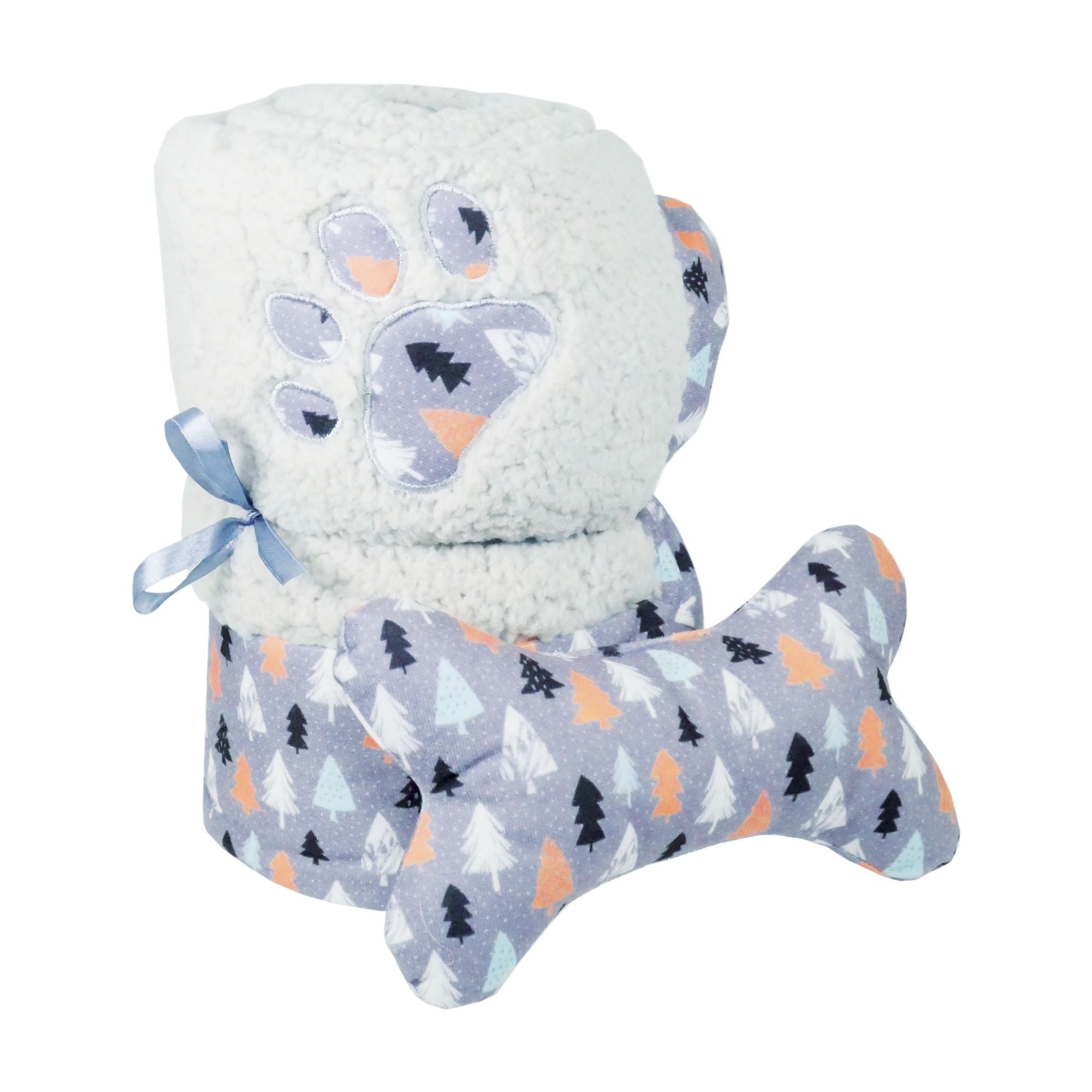 Luxury Winter Forest Dog Blanket and Toy for dogs and pet-parent routines