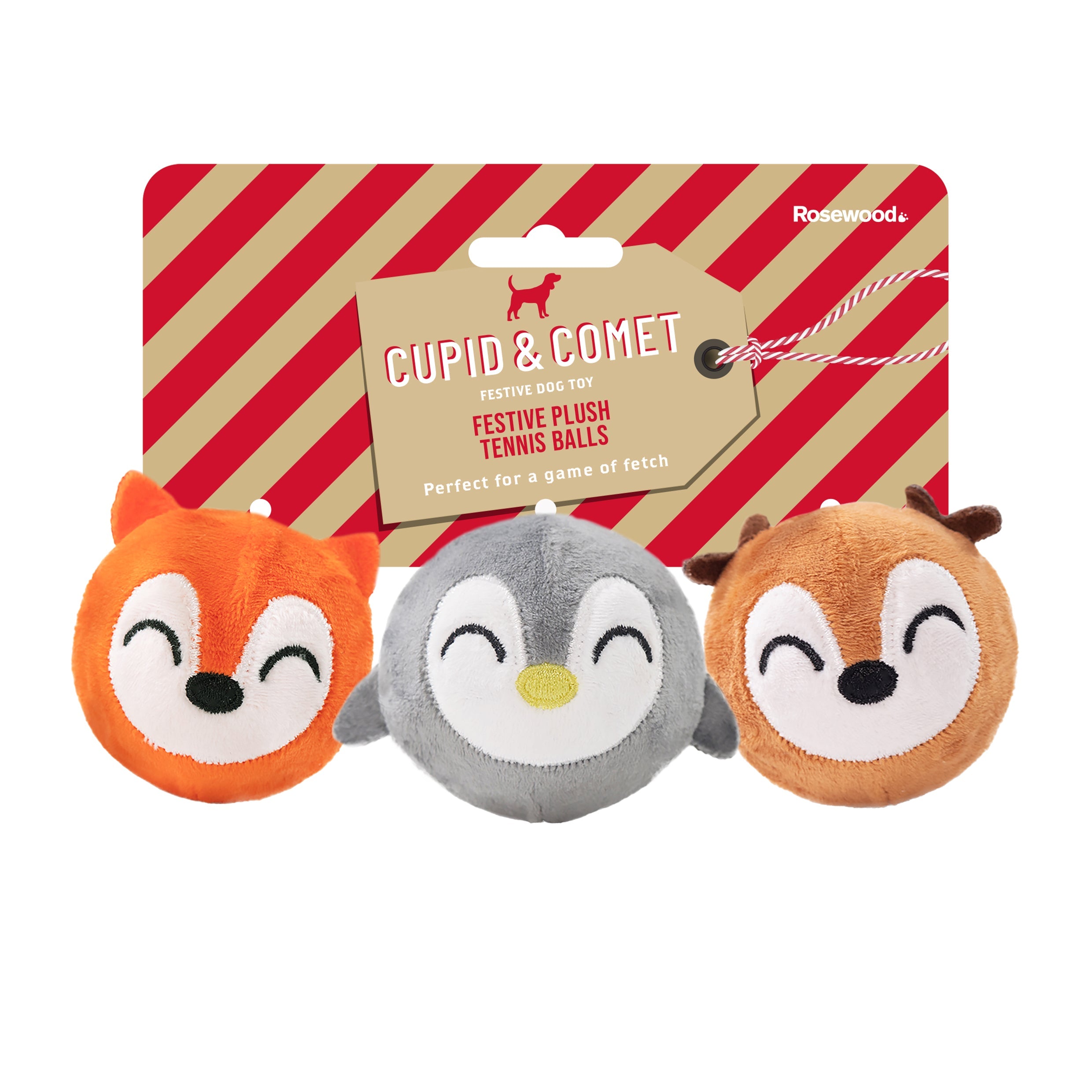 Festive Plush Tennis Balls for dogs and pet-parent routines