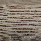 Beige Jumbo Cord / Teddy Square Bed