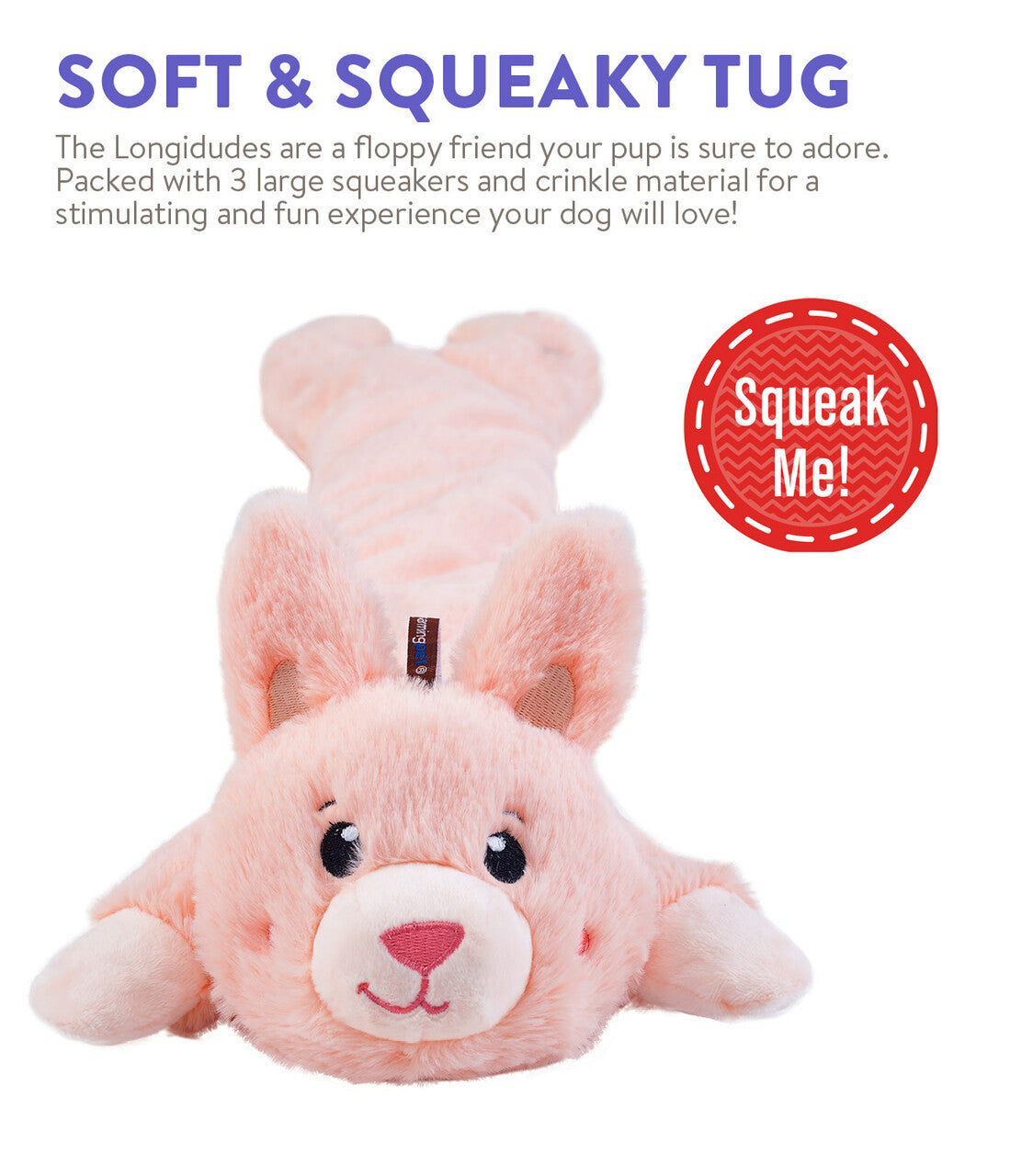 Longidudes Rabbit Pink