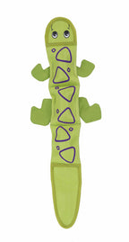 Outward Hound Large Lizard Green 3 Squeaker for dogs and pet-parent routines