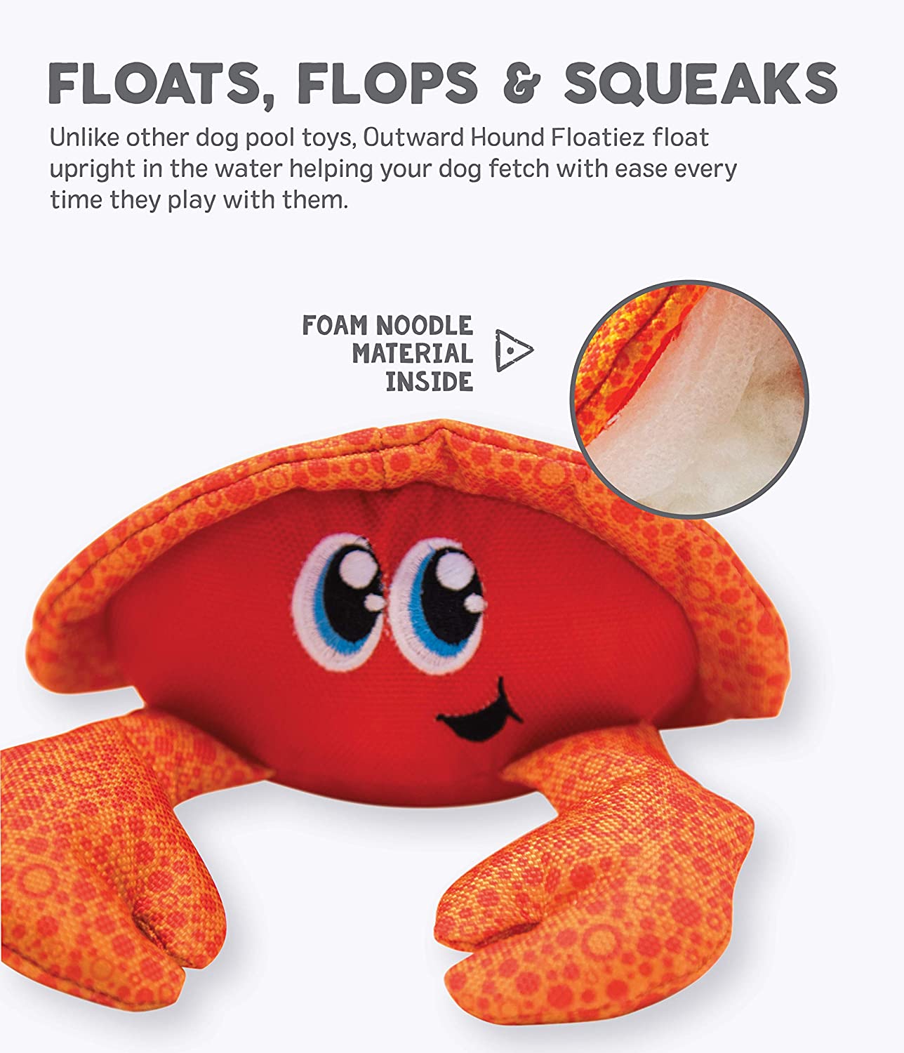 OWH167_Outward Hound_Floatiez Crab