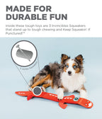 OWH44_Outward Hound_Fire Biterz Large Dragon Red 3 Squeaker
