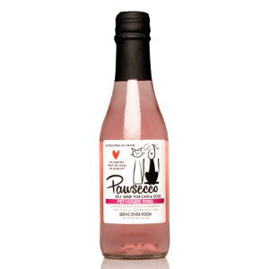 Luxury Pawsecco Rose Wine For Dogs and Cats 250ml for dogs and pet-parent routines