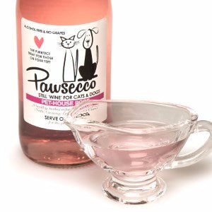Luxury Pawsecco Rose Wine For Dogs and Cats 250ml
