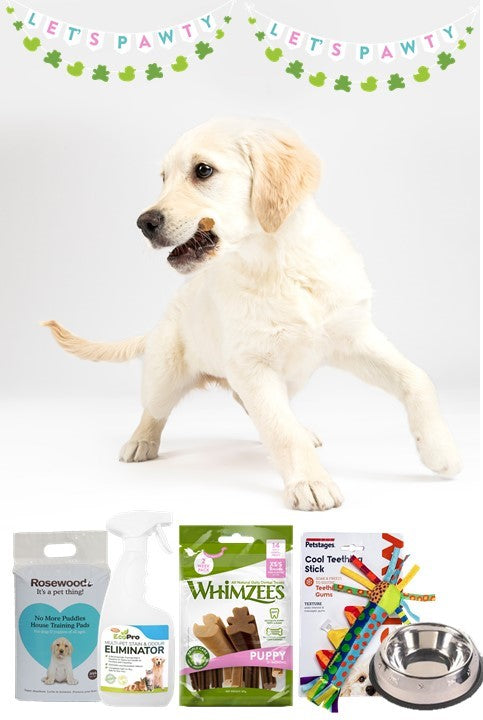Puppy Pack ( and Medium/Large) for dogs and pet-parent routines