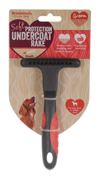 RWD103_Rosewood_Salon Grooming Soft Protection Undercoat Rake