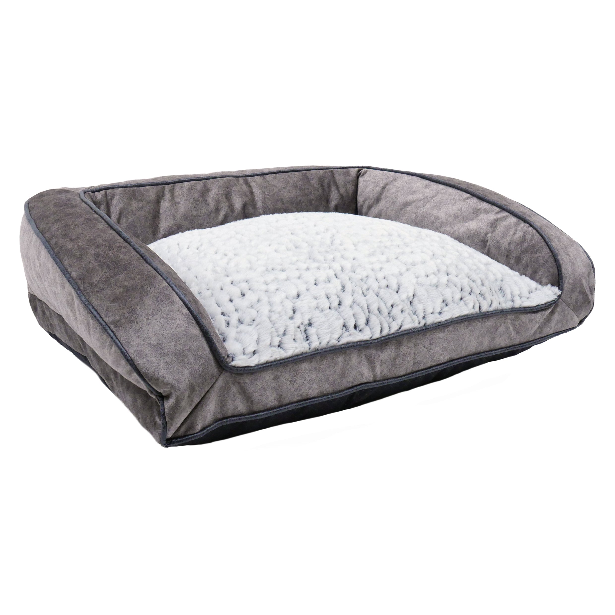 Rosewood Medium Luxury Fleece Lined Plush Sofa (74cm) for dogs and pet-parent routines