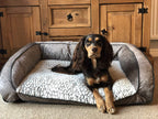 RWD152_Rosewood_Medium Luxury Fleece Lined Plush Sofa (74cm)