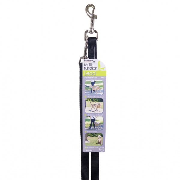 RWD171_Rosewood_Multi-Function Nylon Dog Lead
