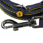 RWD193_Rosewood_Joules Navy Leather Dog Lead