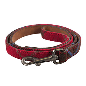 Rosewood Joules Heritage Tweed Leather Dog Lead for dogs and pet-parent routines