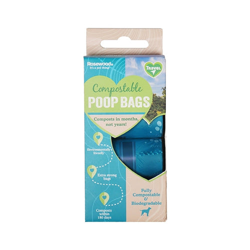 Compostable Dog Poop Bag 15 x 4 for dogs and pet-parent routines