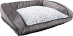 Rosewood Luxury Fleece Lined Plush Dog Bed Sofa for dogs and pet-parent routines