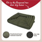 Rosewood Water-Resistant Crate Dog Mattress