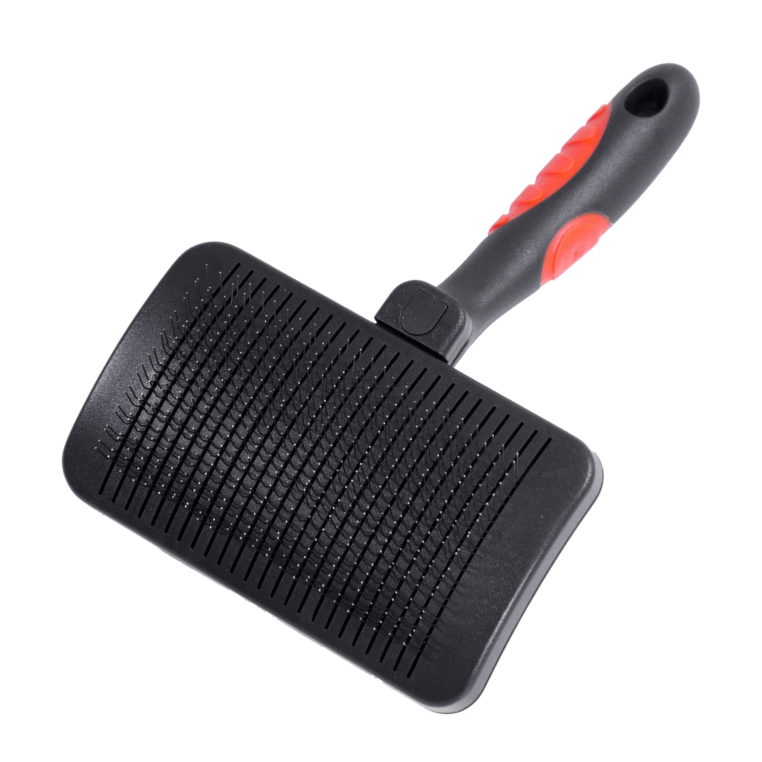 Salon Grooming Self-Cleaning Slicker Brush for dogs and pet-parent routines