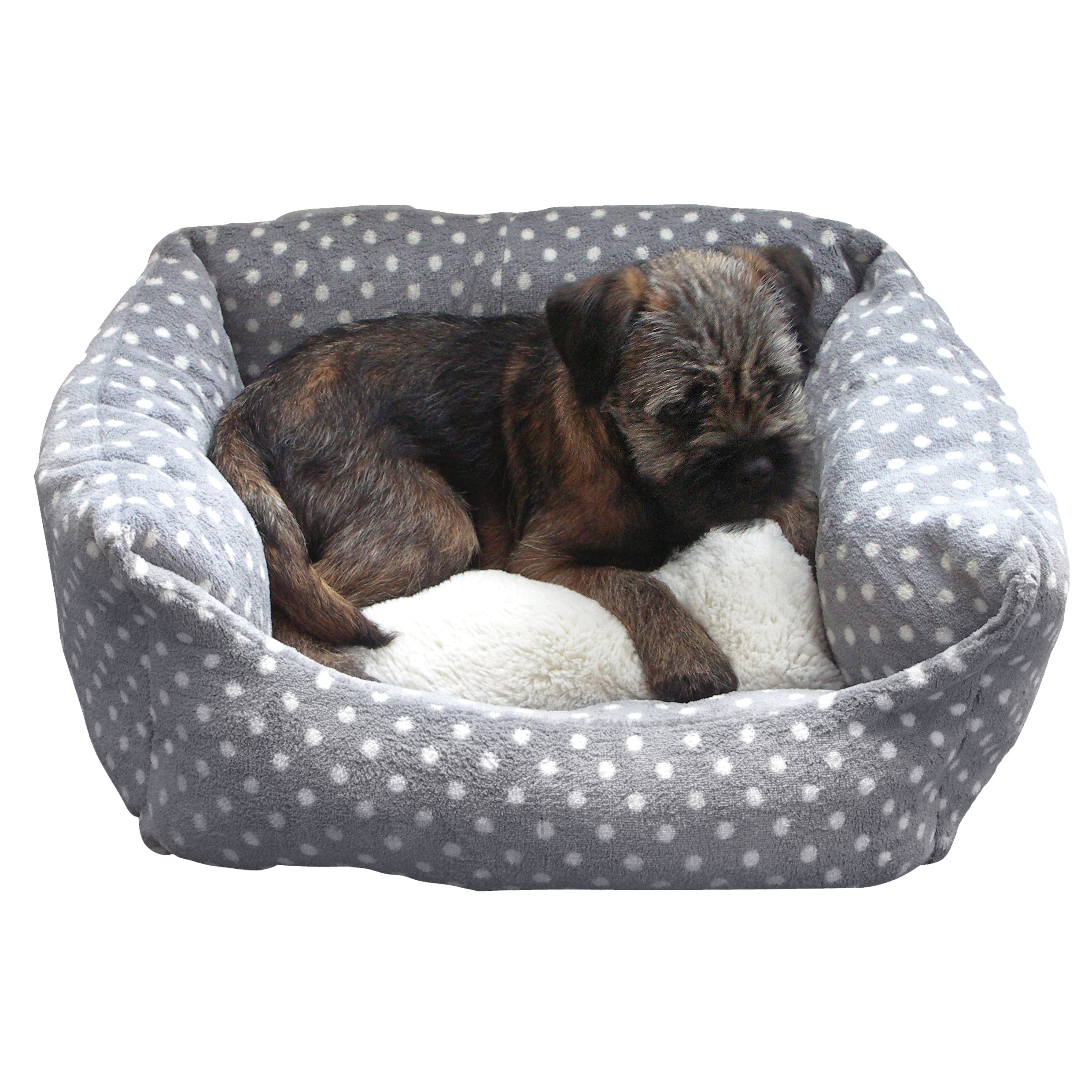 RWDC12_Rosewood_Grey Cream Spot Bed
