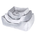 Rosewood Luxury Silver Velvet Beds for dogs and pet-parent routines