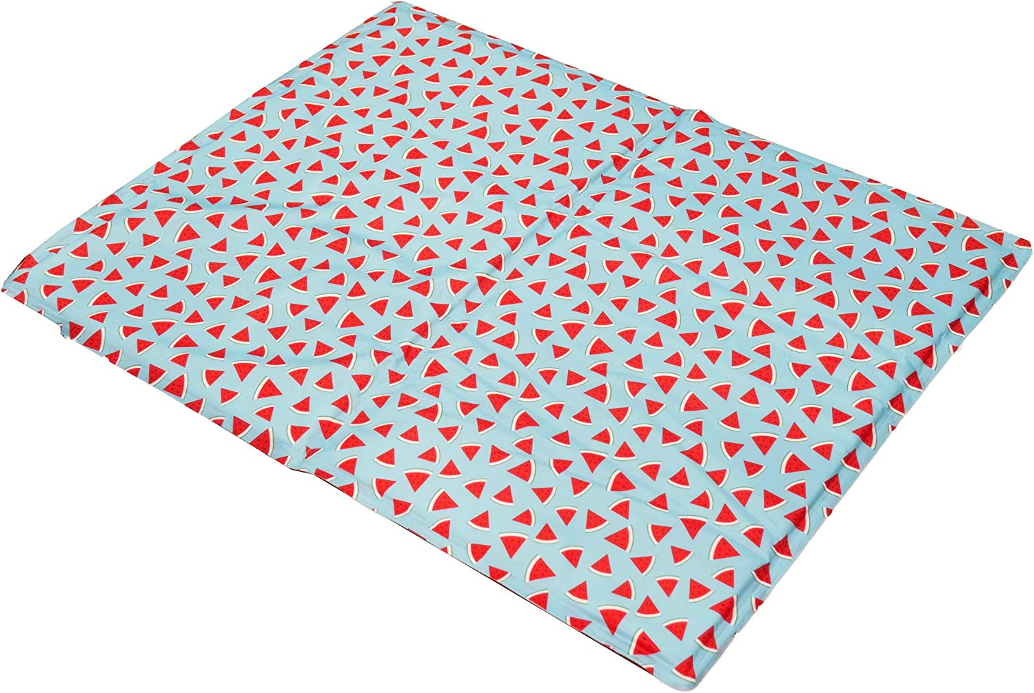 Watermelon Print Rectangular Cool Mat for dogs and pet-parent routines