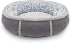 Rosewood Deep Plush Grey Donut for dogs and pet-parent routines
