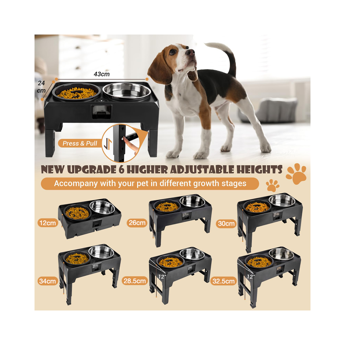 Slow Feeder Station Pro for Fast Eaters