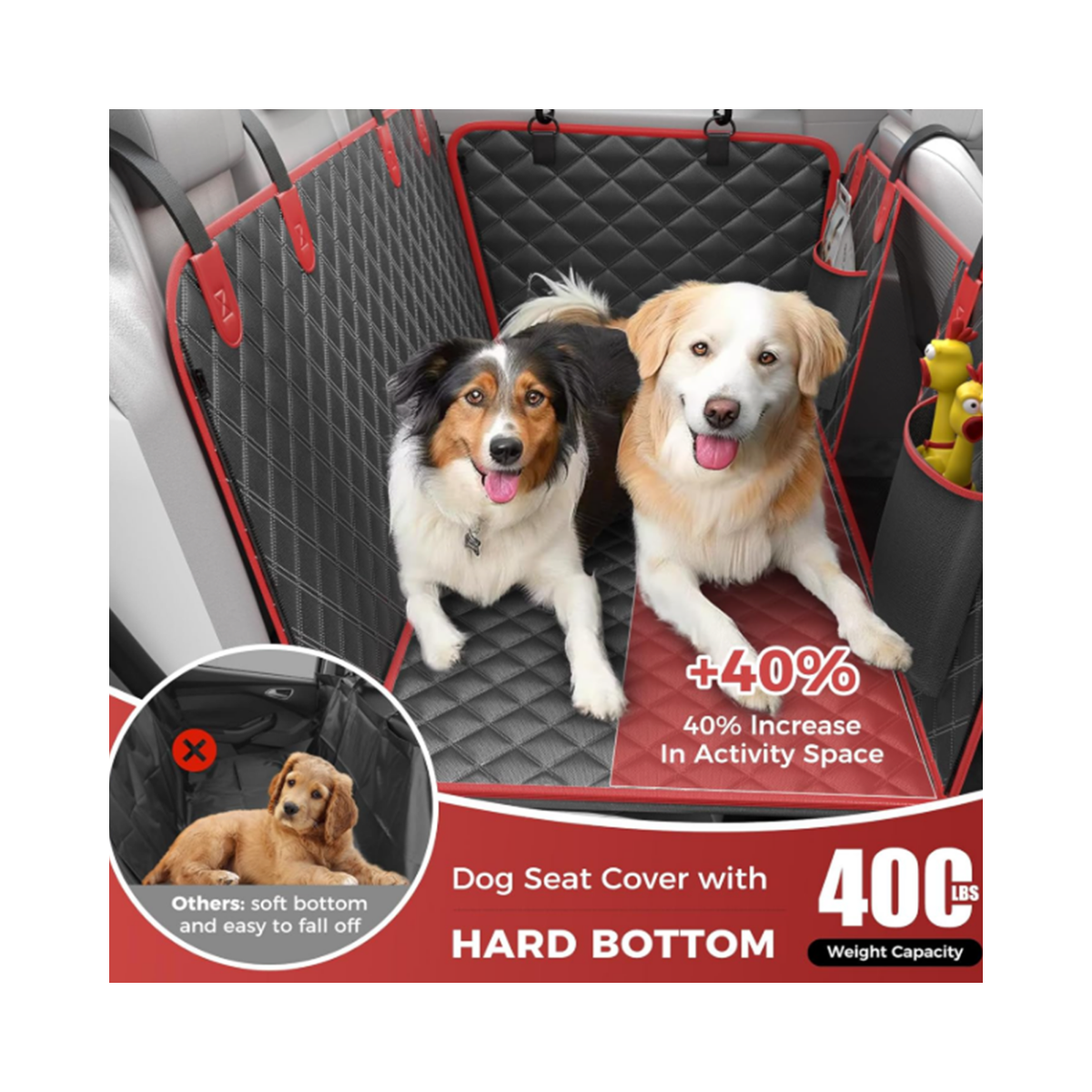 Dog Car Hammock XL for Dog Travel