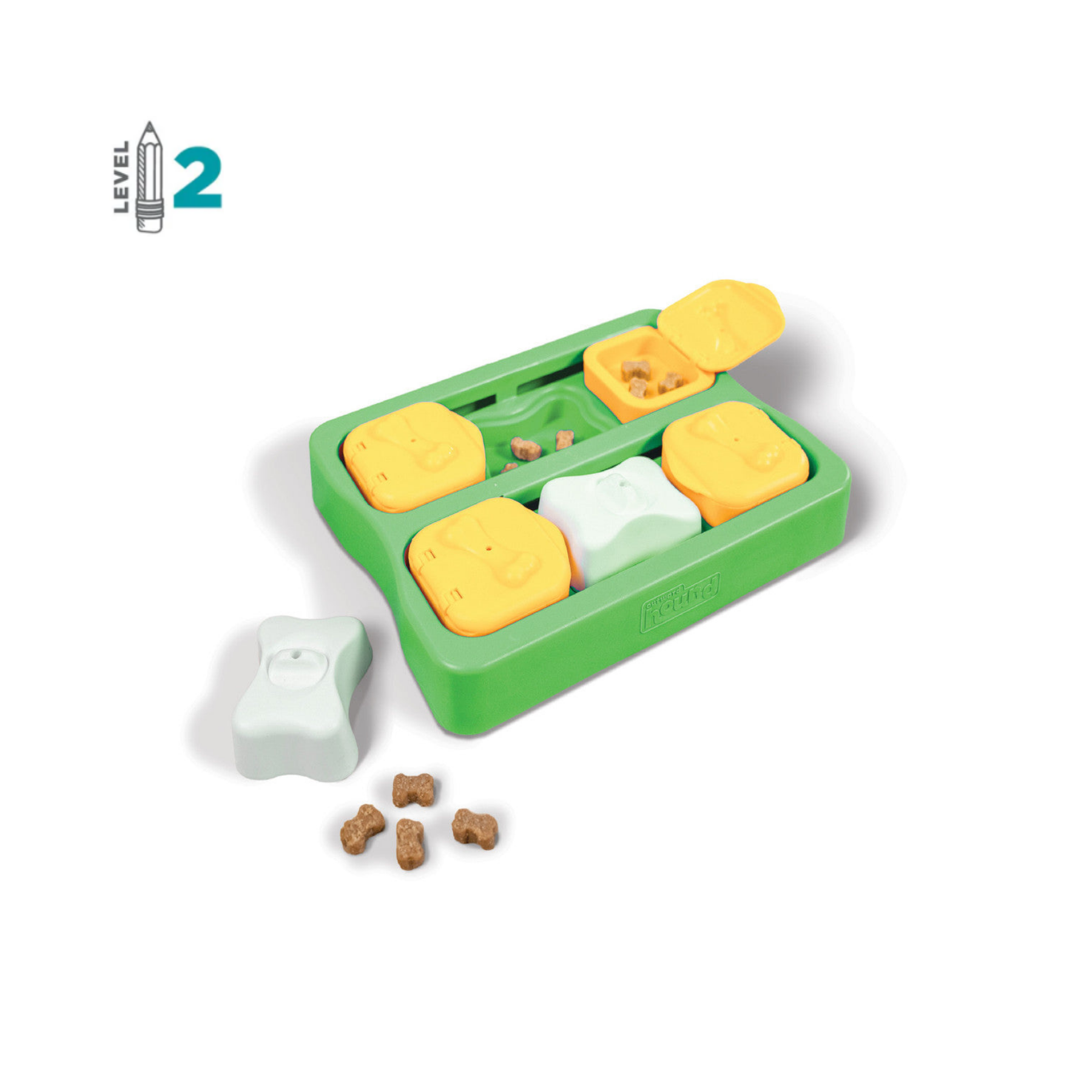 Nina Ottosson Dog Brick Green SM for dogs and pet-parent routines