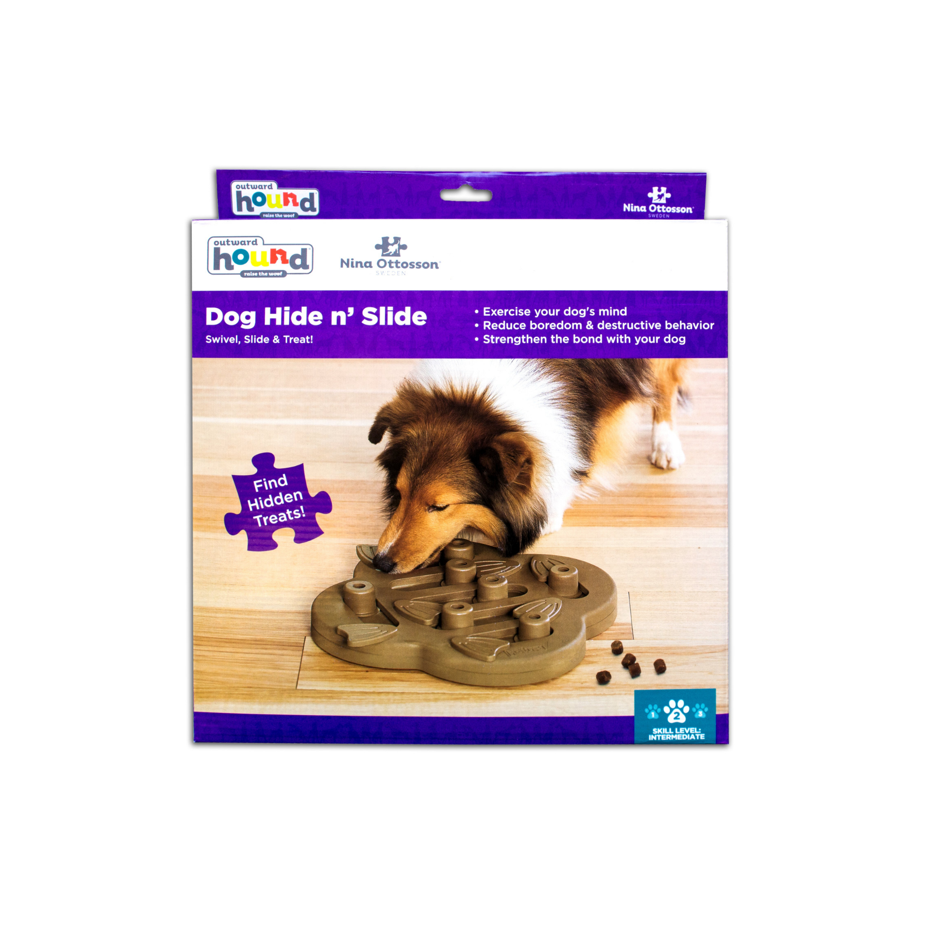 Nina Ottosson Dog Hide 'n Slide Composite for Dogs