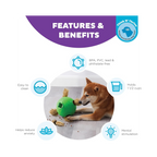 Nina Ottosson Dog Snuffle 'n Treat Ball for Dog Enrichment