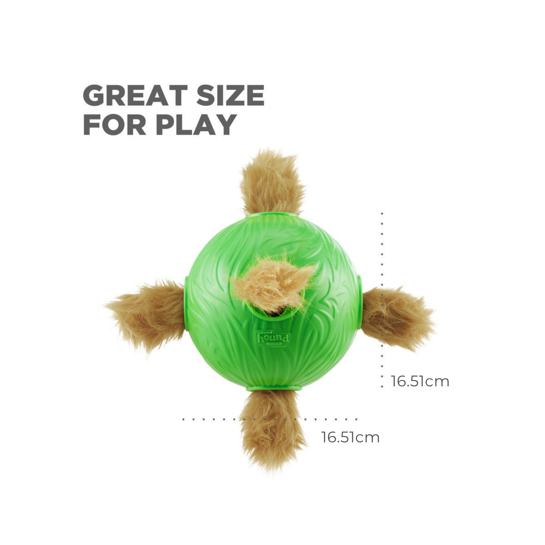 Nina Ottosson Dog Snuffle 'n Treat Ball for Dog Enrichment