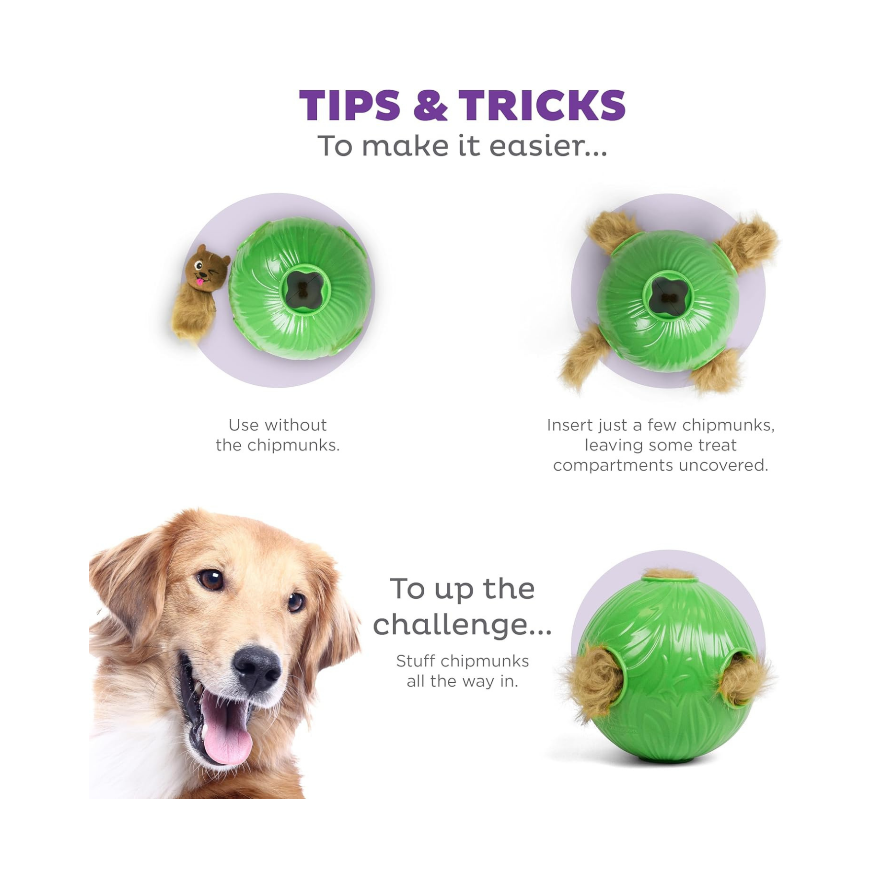 Nina Ottosson Dog Snuffle 'n Treat Ball for Dog Enrichment