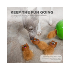 Nina Ottosson Dog Snuffle 'n Treat Ball for Dog Enrichment