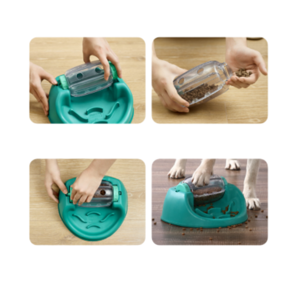 Nina Ottosson Spin n' Eat Puzzle for Dog Enrichment